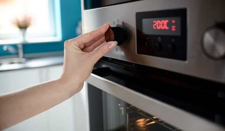 cooking with built-in integrated double oven
