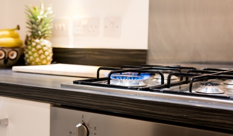 gas cooker hob or induction