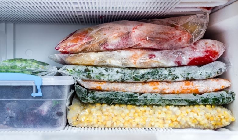 frozen-food-in-a-freezer