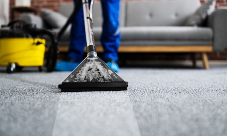 using a rented carpet cleaner