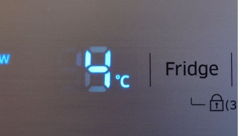 cold fridge temp