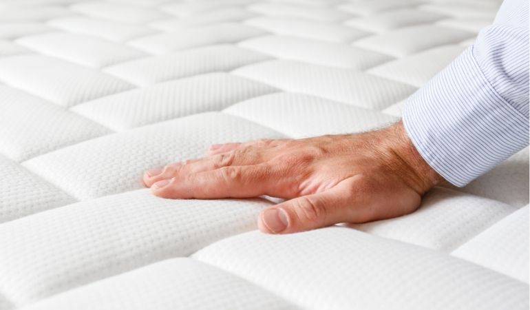clean dry mattress