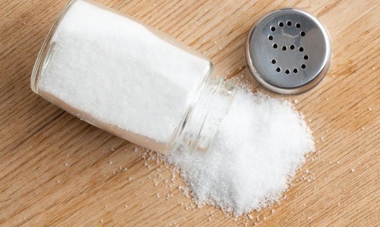 salt to speed up freezer defrost