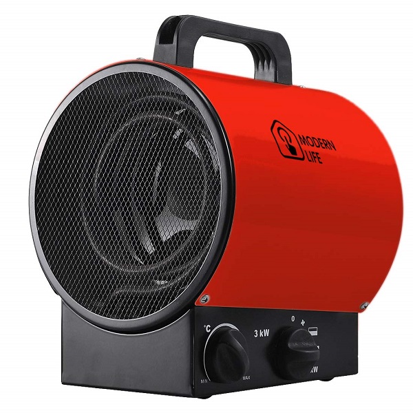 MODERN-LIFE-Industrial-Electric-Fan-Heater for greenhouse shed garage
