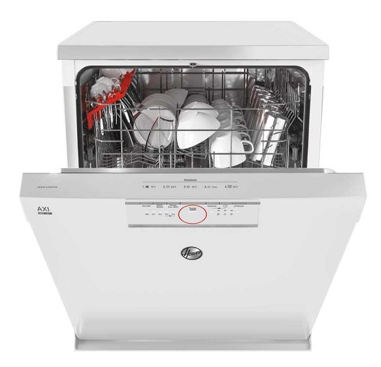 hoover axi-smart dishwasher