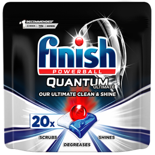 quantum finish dishwasher tablets